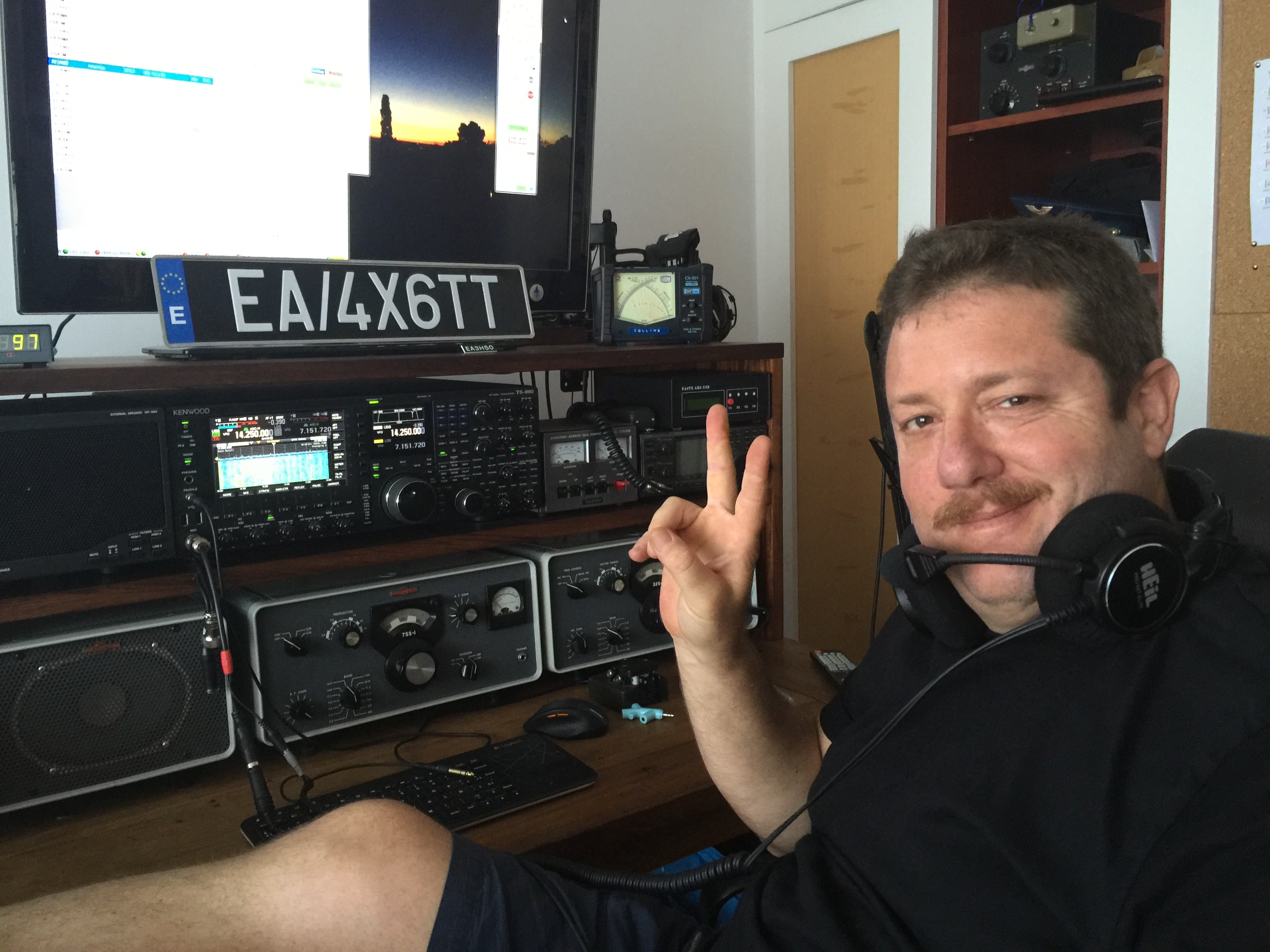 TF slash 4X6TT antenna array at the Iceland Aurora station