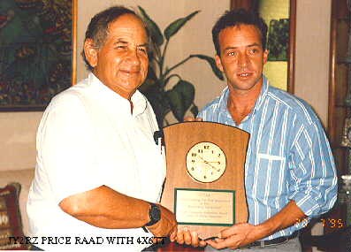 Amir 4X6TT with Prince Raad Ibn Zeid, JY2RZ, in Amman, Jordan.